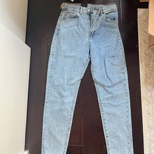 High Waisted Light Wash Jeans